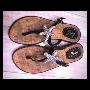 Juicy starfish sandals